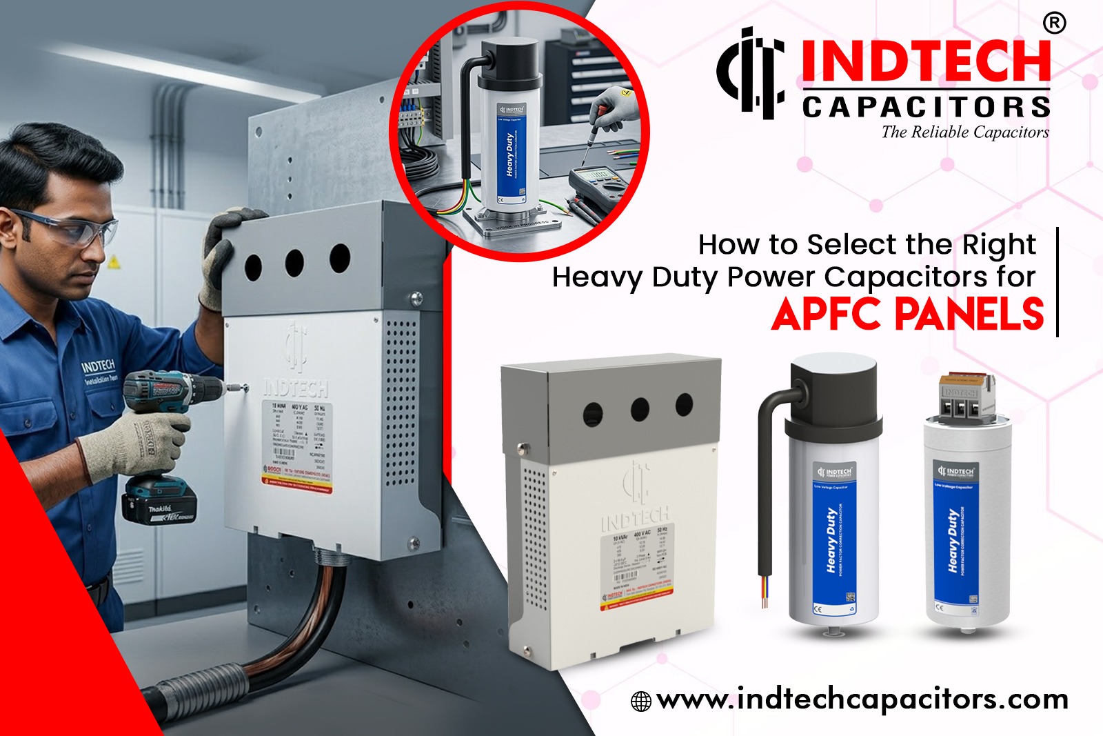 heavy duty power capacitors